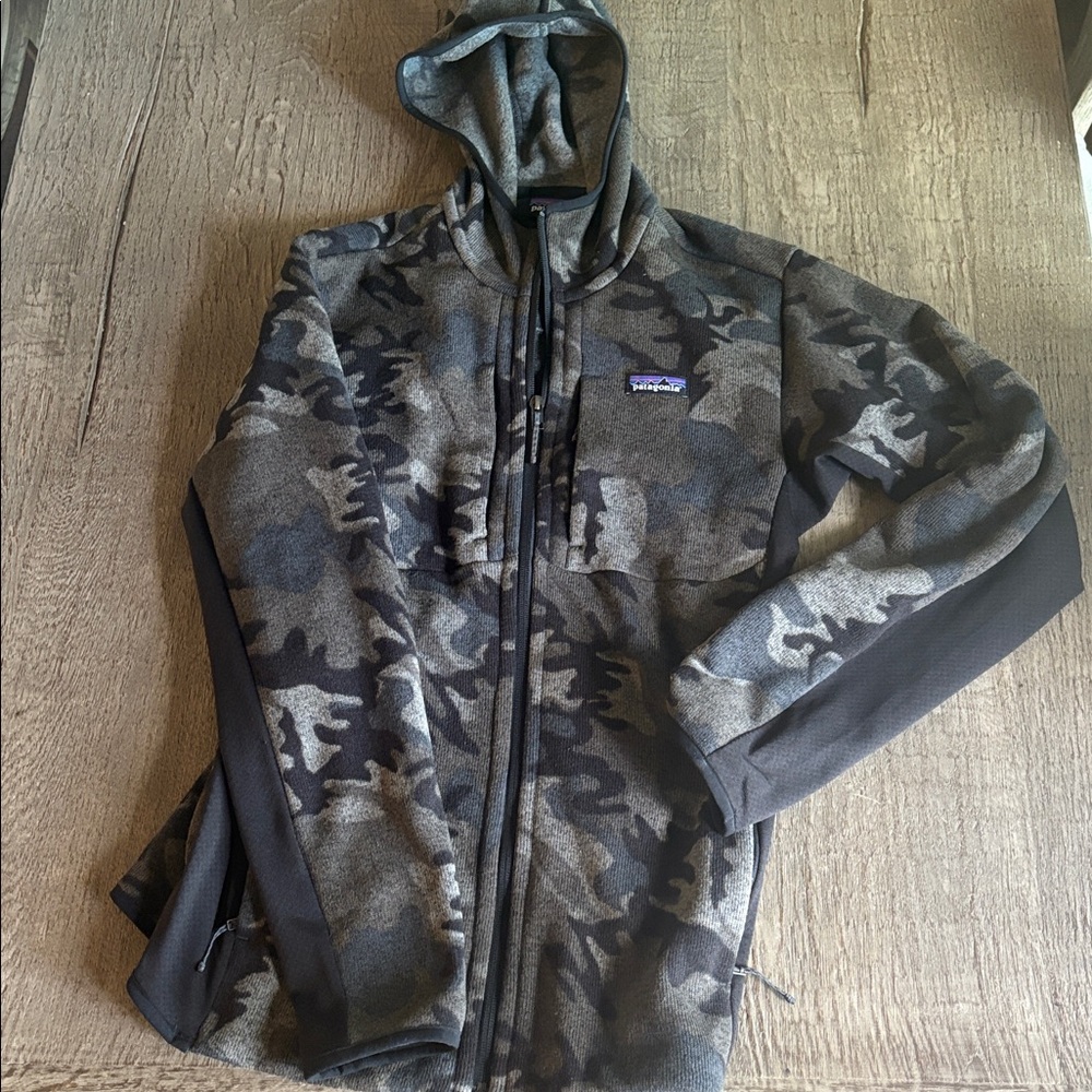 Patagonia Gray Full-Zip Hoodie